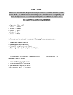 Section 1 - Montana State University