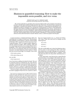 Illusions in quantified reasoning: How to make the impossible seem