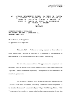 Civil Appeal No. SC 312/04