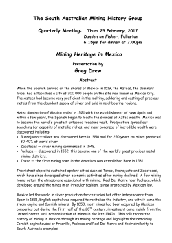 presentation details - South Australian Mining History