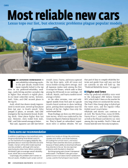 Most reliable new cars