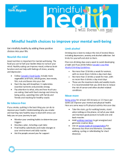 mindful health activities