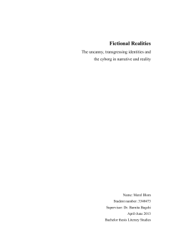 Fictional Realities