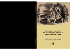 Racial Stereotypes in Fictions of Slavery: Uncle Tom