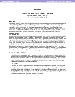049-2011: Finding the Best Display Type for Your Data