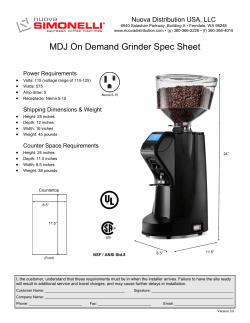 MDJ On Demand spec sheet