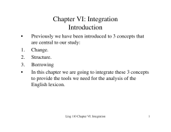 Chapter VI