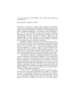 A scale for measuring well-formedness: Why syntax needs boiling