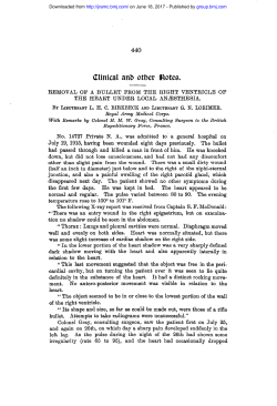tItntcal anb otber Rotes. - Journal of the Royal Army Medical Corps