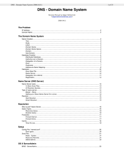 Domain Name System - DingDingMusic.com