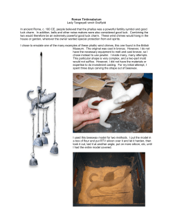 Roman Tintinnabulum Lady Tangwystl verch Gruffydd In ancient