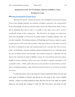 Print this article - New Jersey Studies