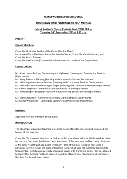 now - Wandsworth Council