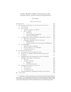 Alcoholism, whether viewed as a disease or as aberrant behavior