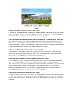 Southwest Tennis Center Project FAQs