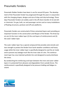 Pneumatic Fenders
