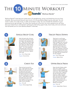 10 Minute Workout The - Loma Linda University Medical Center