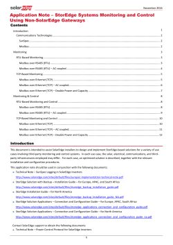 Third Party Gateway Use Cases