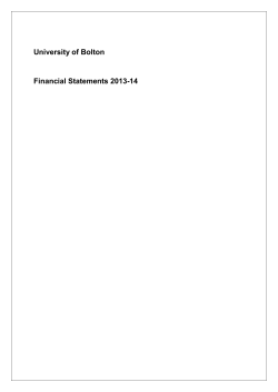 Financial Statement 2013-14