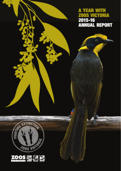 Zoos Victoria Annual Report 2015