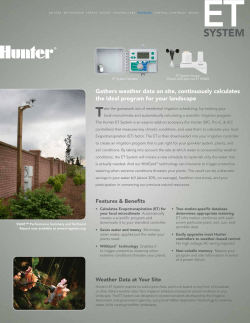 SyStem - Hunter Industries