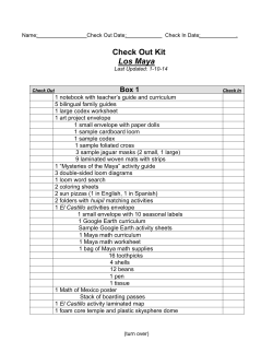 Inventory of Contents - Maxwell Museum of Anthropology