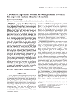 A Distance-Dependent Atomic Knowledge