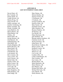 Appendix B - Fight Big Money