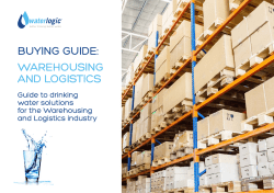 buying guide: warehousing and logistics