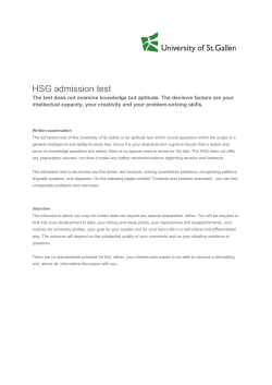 Contents and problem examples