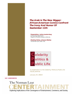 The Arab Is The New Nigger: African