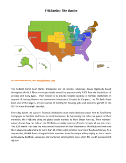 The Federal Home Loan Banks