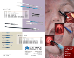 Head and Neck Surgery Brochure