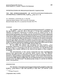 (acetylacetonato)organoantimony