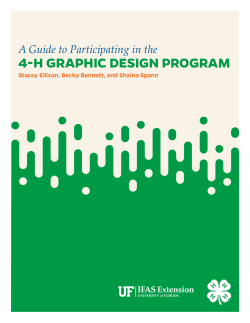 Graphic Design Guidebook - Florida 4-H