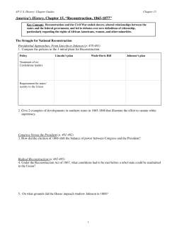 Americas History Chapter Guide 15