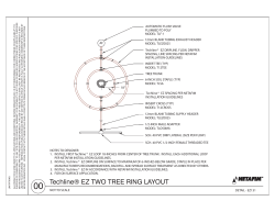 Techline&reg; EZ TWO TREE RING LAYOUT