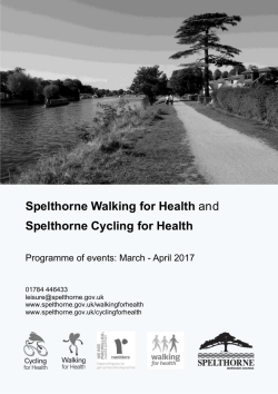 March-April 17 walks