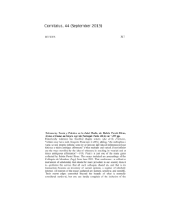 Comitatus, 44 (September 2013)