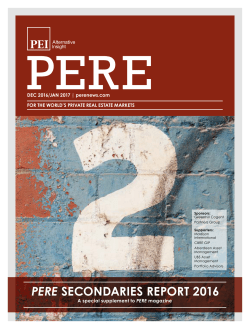 pere secondaries report 2016