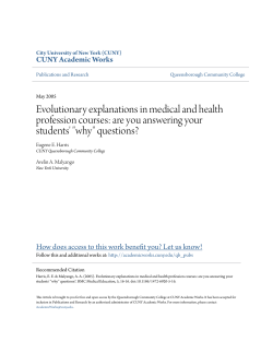 - CUNY Academic Works