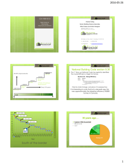 South of the border - Canadian Home Builders` Association