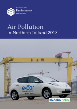 Air Pollution - Air Quality NI