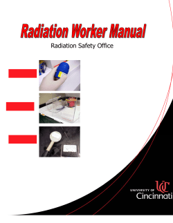Radiation Safety Office - UC Research Integrity