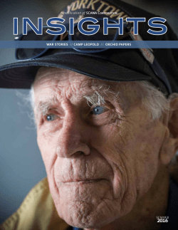 A publication of SCANA Corporation WAR STORIES // CAMP