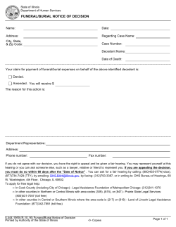Form Name (Form Number) - Illinois Department of Human Services