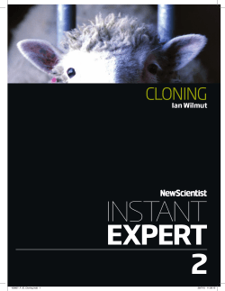 Cloning - This is not the page you are looking for