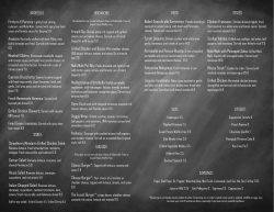 sandwiches salads appetizers burgers pasta