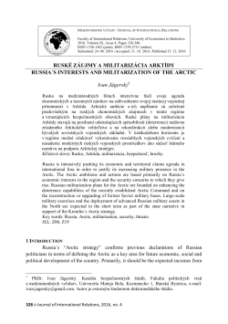 Medzinarodne vztahy 2 - 2008 - Fakulta medzin&aacute;rodn&yacute;ch vzťahov