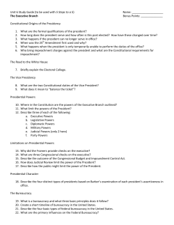 Unit 6 Study Guide (to be used with 5 Steps to a 5)